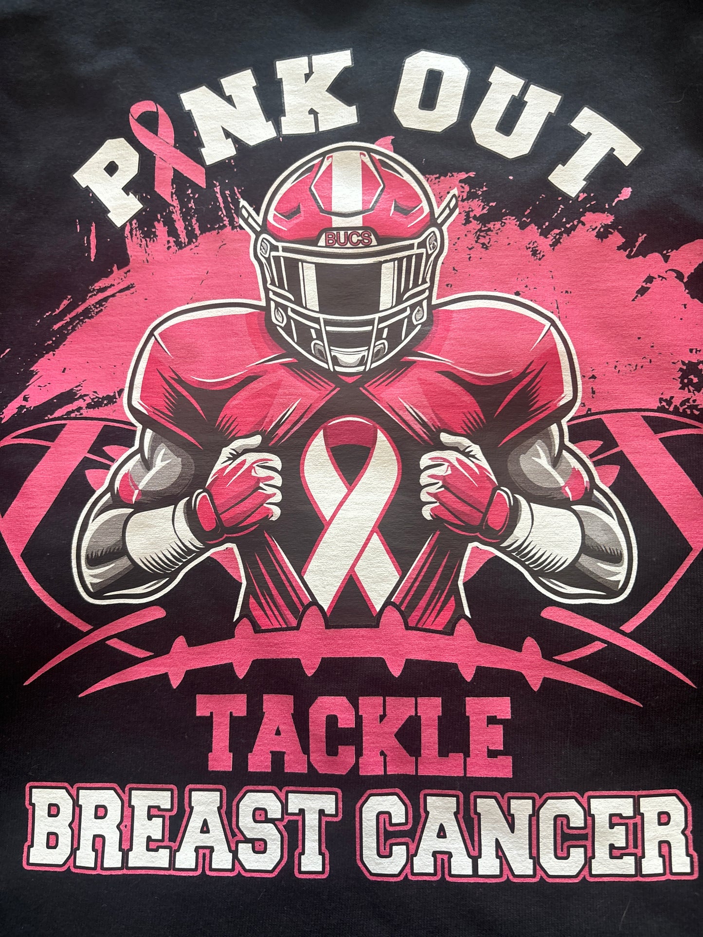 Pink out/ black