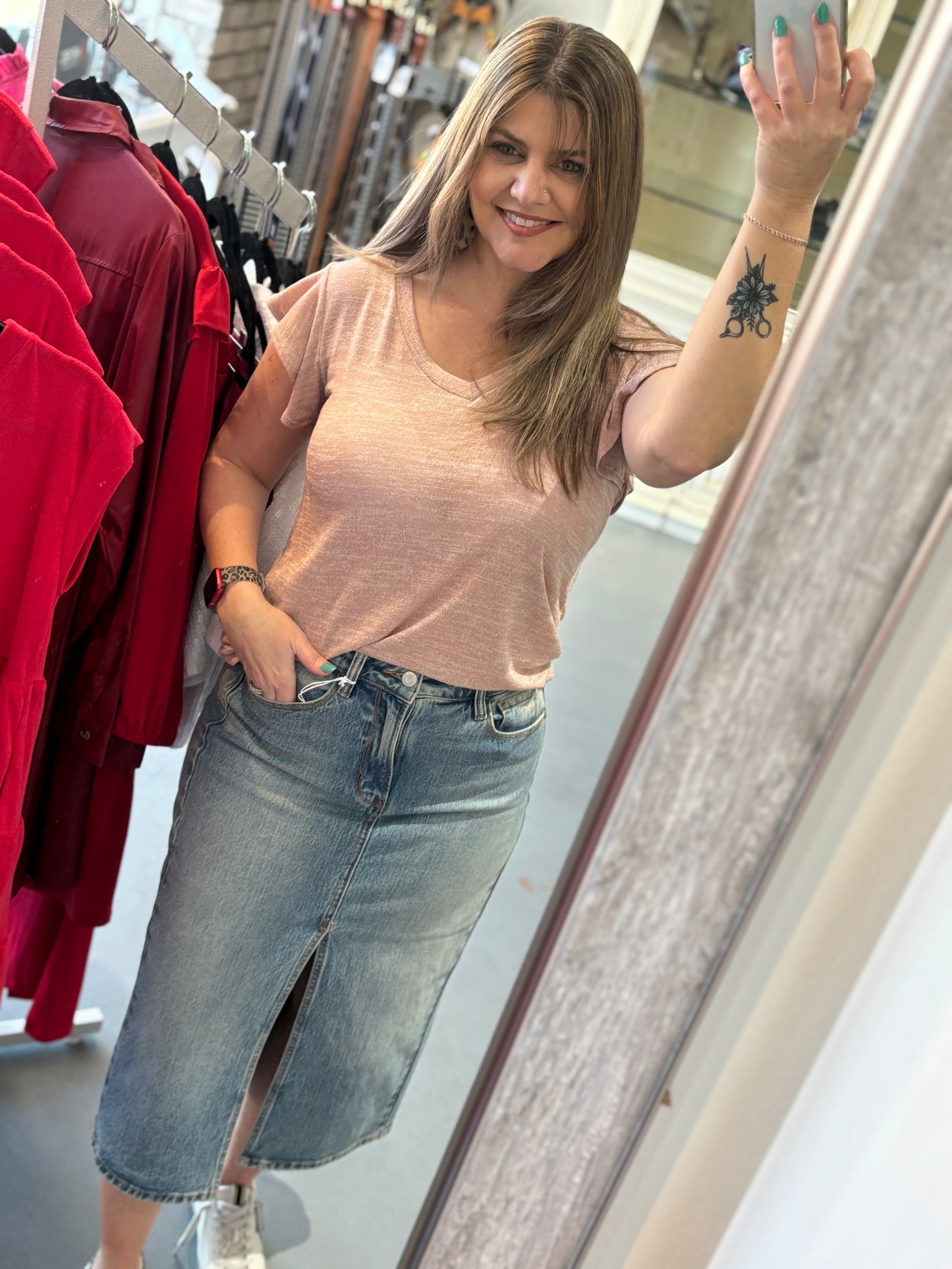 Midi skirt