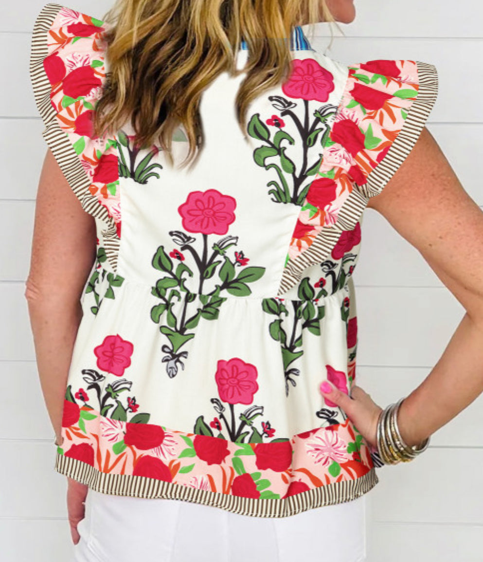 Stripe Frill