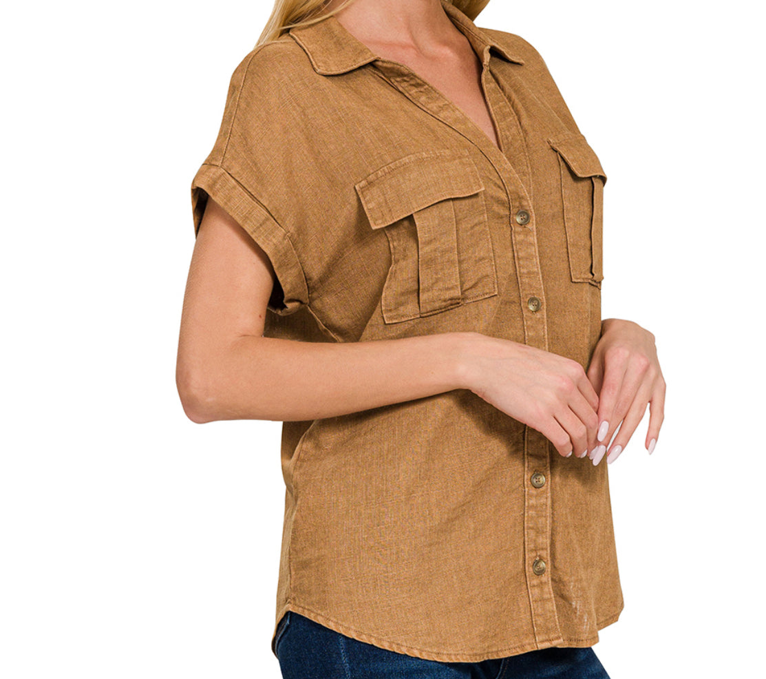 Camel Blouse