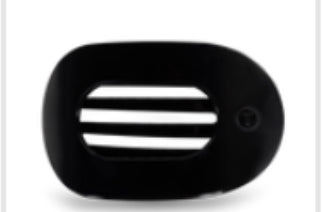 Black Flat Round