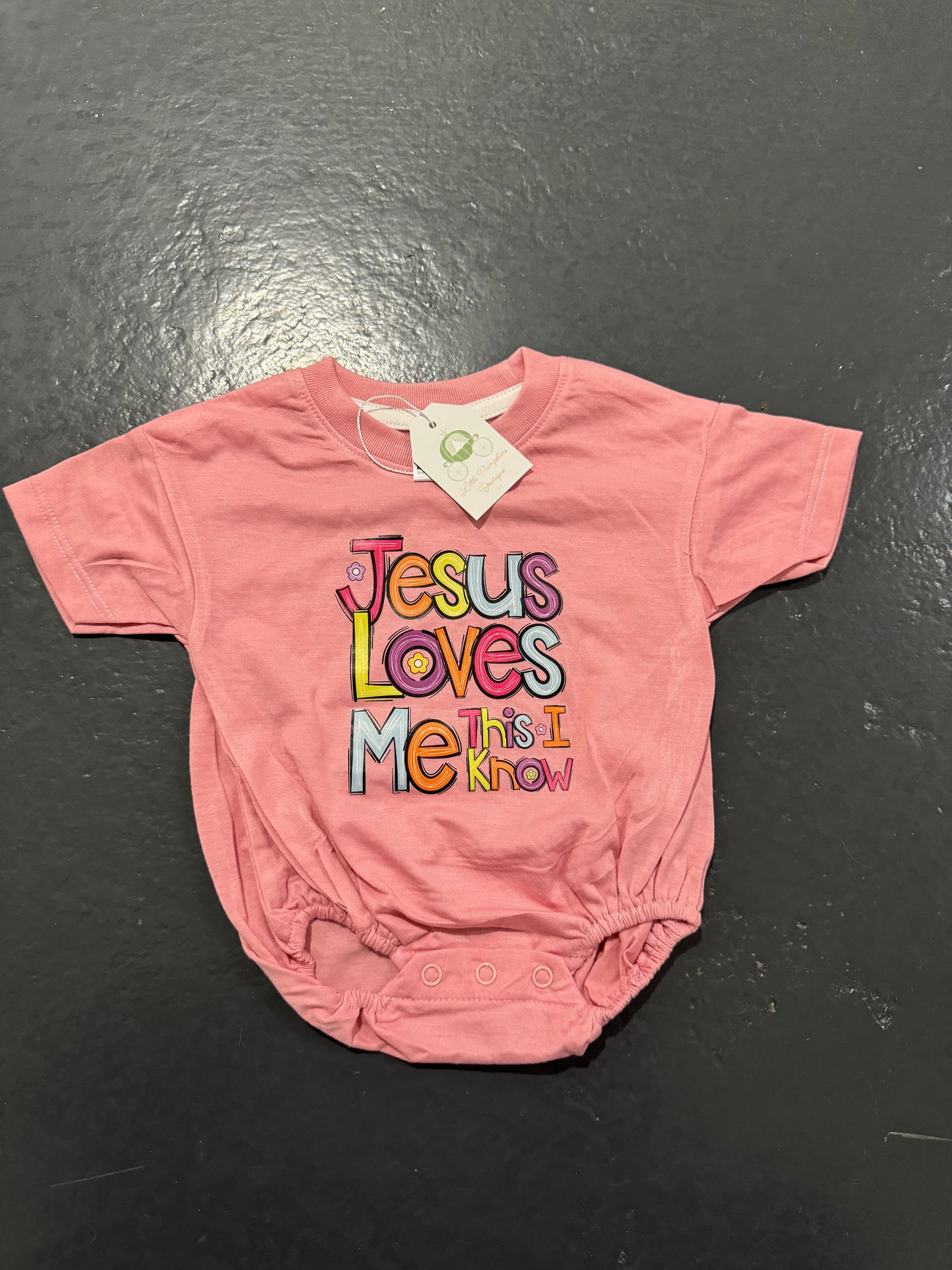 Jesus loves me pink