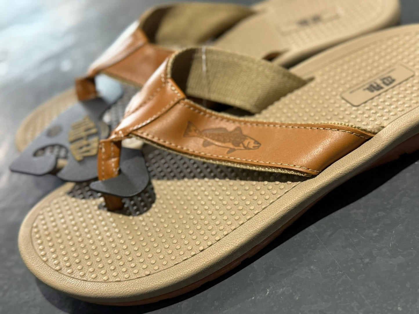 Zeppro Tan Redfish Sandal