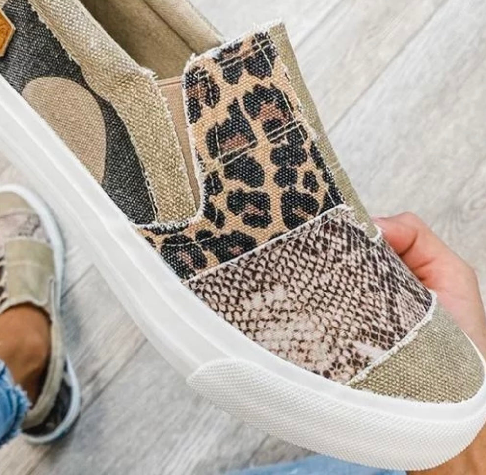 Snake, leopard, camo