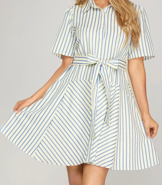 Strip Dress
