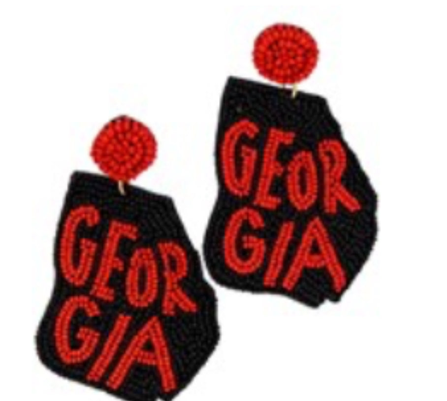 GA State Earrings