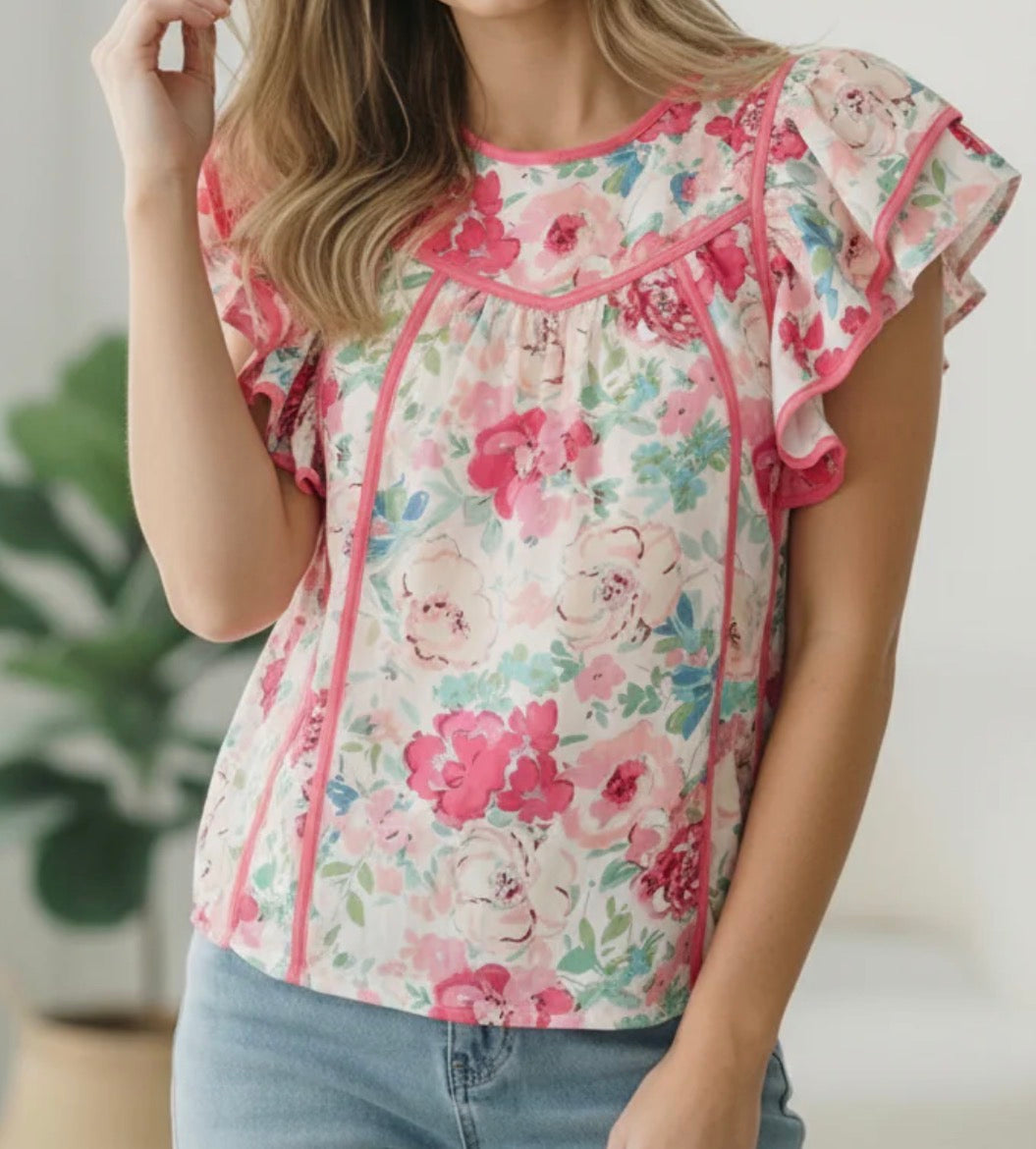 Woven Ruffle
