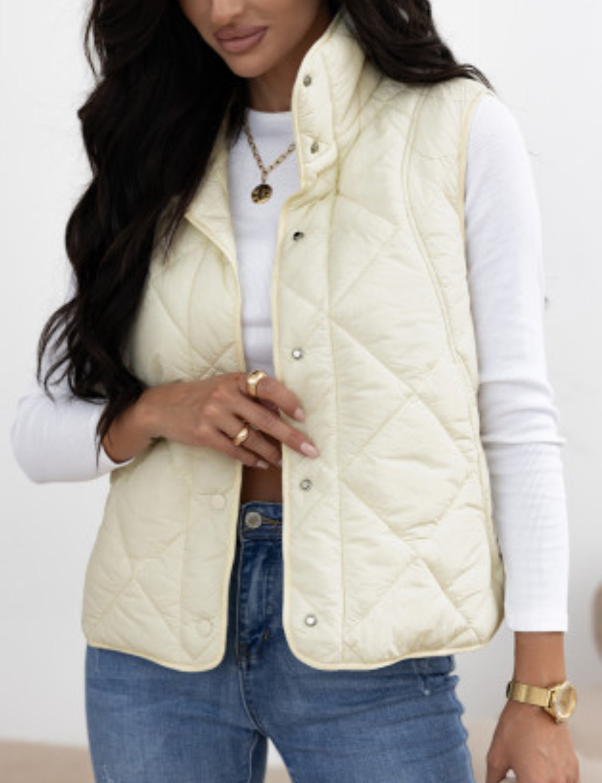 Quilted Puff Vest