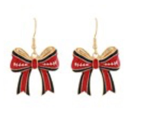 Bow black / red