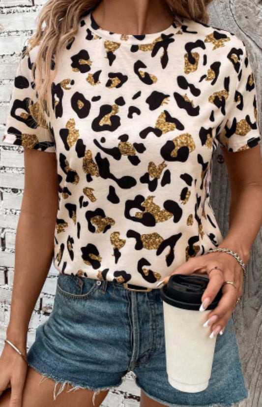 Apricot Print Casual