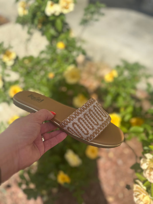 Tan Slide corkys