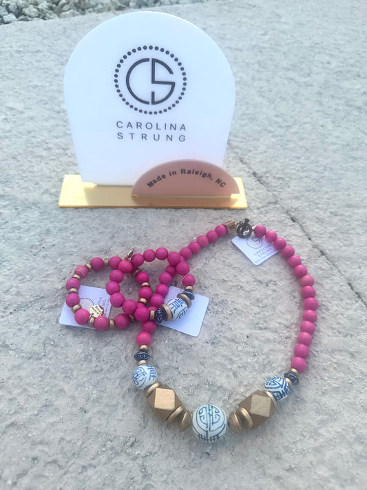 Pink Carolina Strung