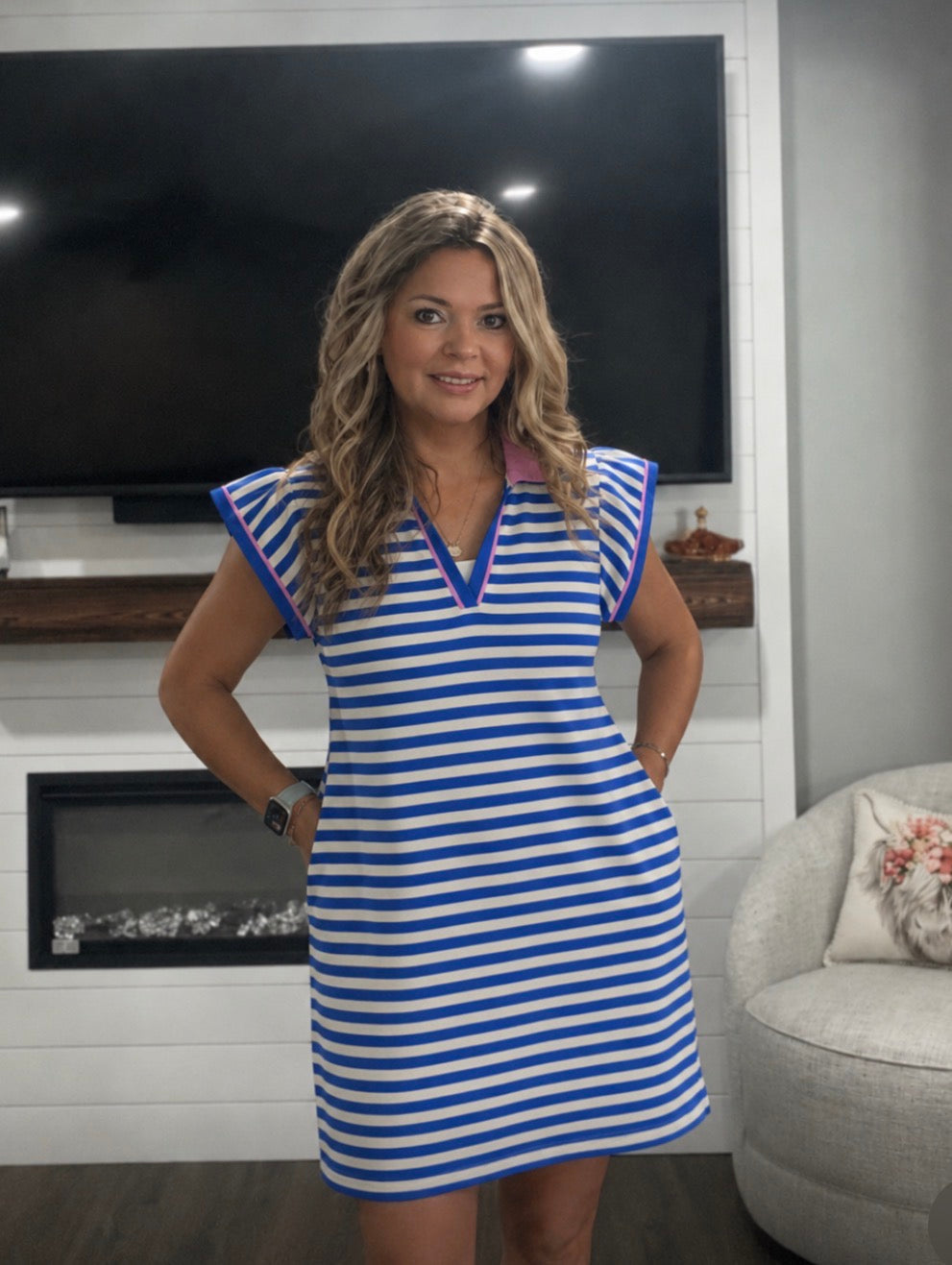 Blue Stripe Flutter