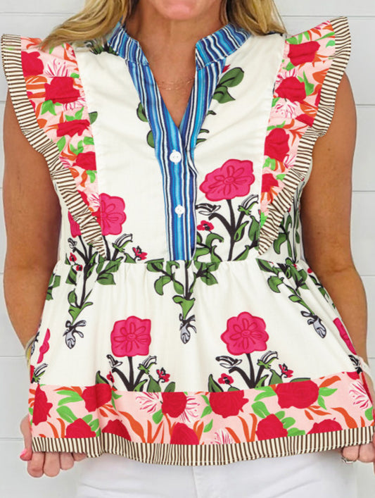 Stripe Frill