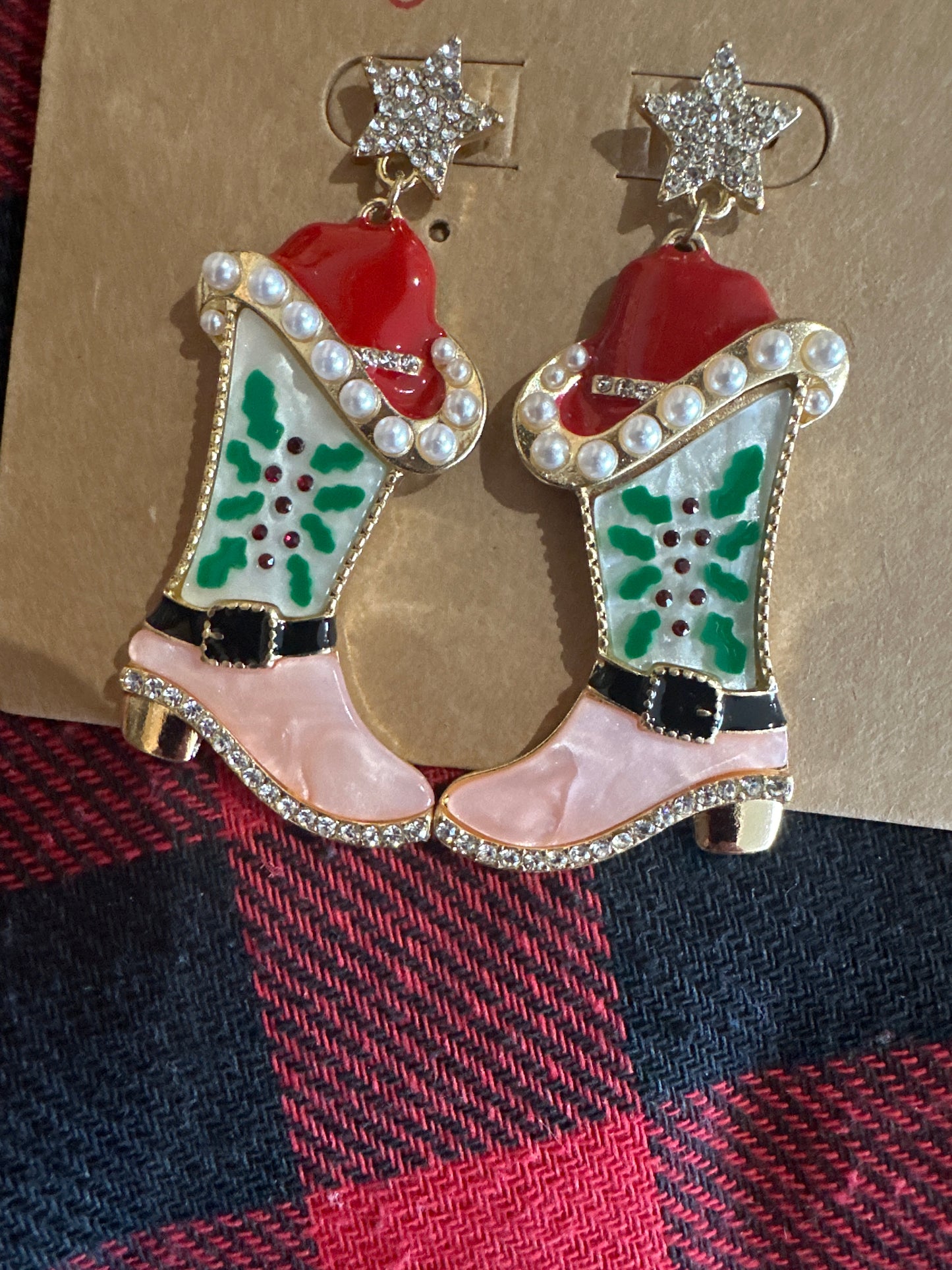 Boot Earrings