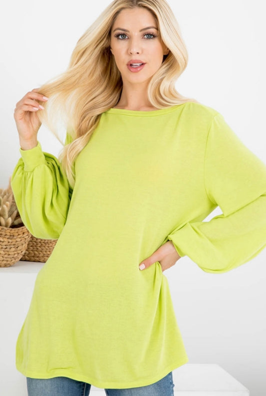 Lime Blouse